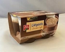 Liegeois café 4x100gr Belle France
