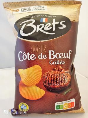 Chips côte de boeuf 125gr Bret's