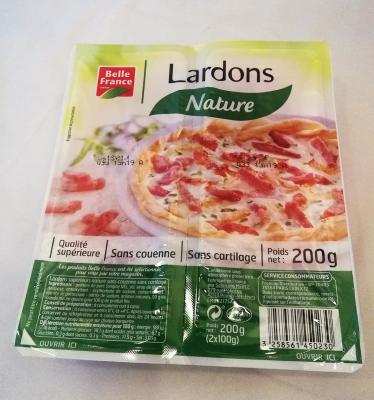 Lardons natures 2x100gr Belle France
