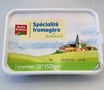 Fromage nature à tartiner 150gr  Belle France