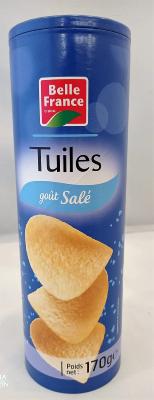 Tuiles salées 170gr BF