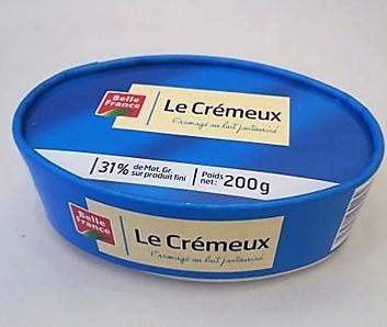 Le Crémeux ovale 200gr Belle France
