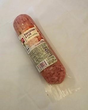Saucisson à l'ail 250gr Belle France