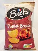 Chips poulet braisé 125gr Bret's