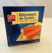 Batonnets de surimi 200gr Belle France
