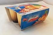 Flan vanille nappage caramel 4x100gr Belle France