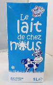 Lait 1/2 écrémé brik 1L Le Lait de chez nous