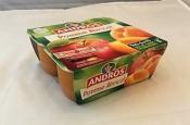 Compote abricot 4x100gr Andros