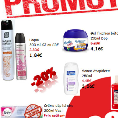 Parfumerie et soins du corps 