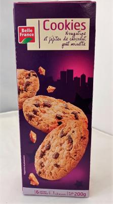 Cookies choco/nougatine 200gr BF