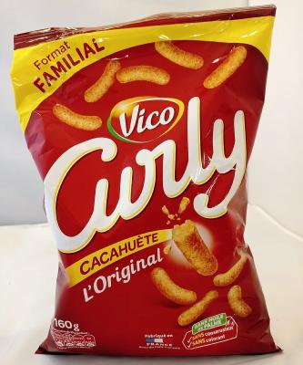Curly cacahuètes 160gr